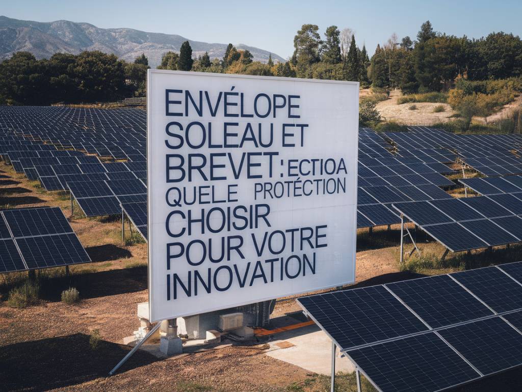 Enveloppe soleau et brevet : quelle protection choisir pour votre innovation